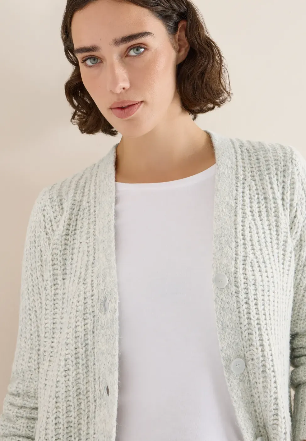 Cardigan deux tons