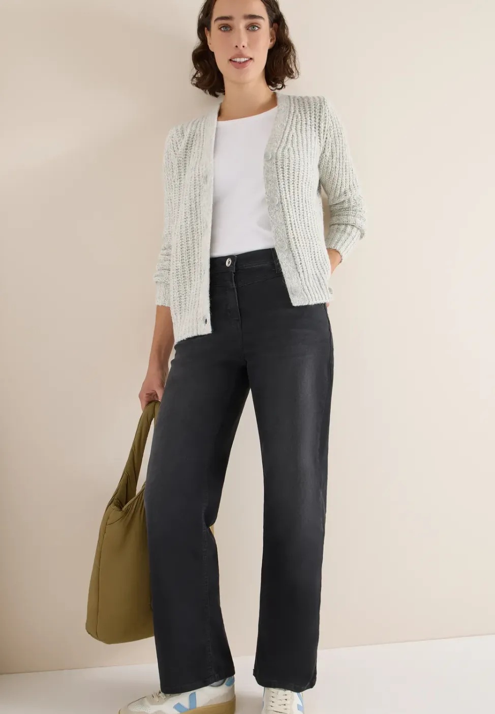 Cardigan deux tons