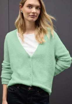 Cardigan douillet à col en V