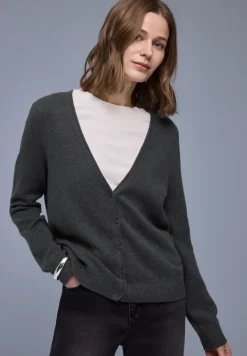 Cardigan douillet à col en V