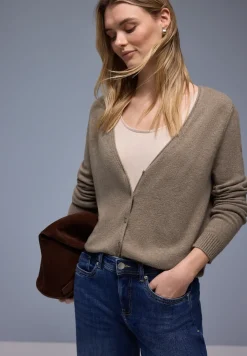 Cardigan douillet à col en V