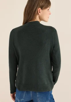 Cardigan doux à col en V