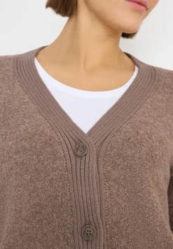 Cardigan en bouclette doux