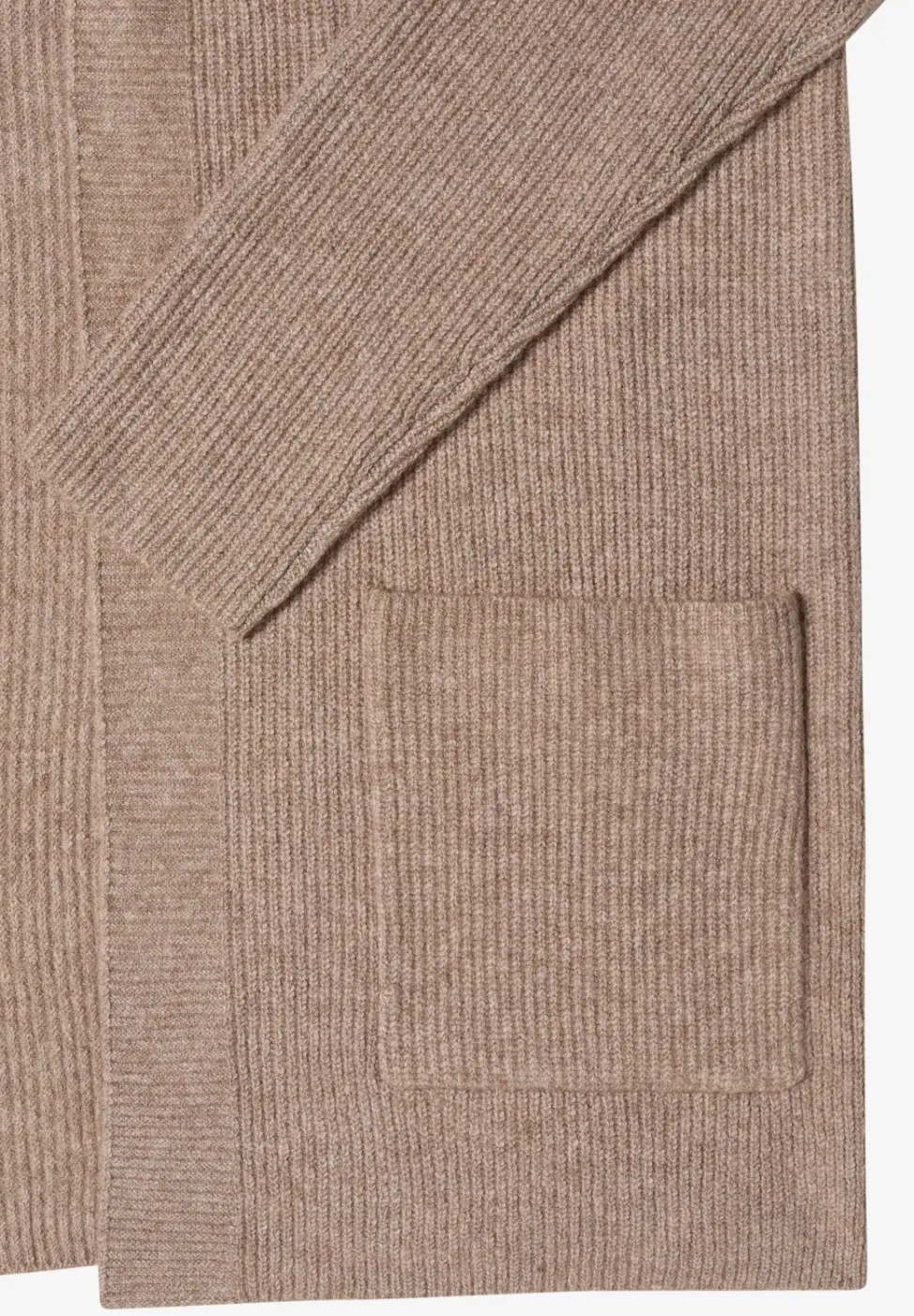 Cardigan ouvert structuré