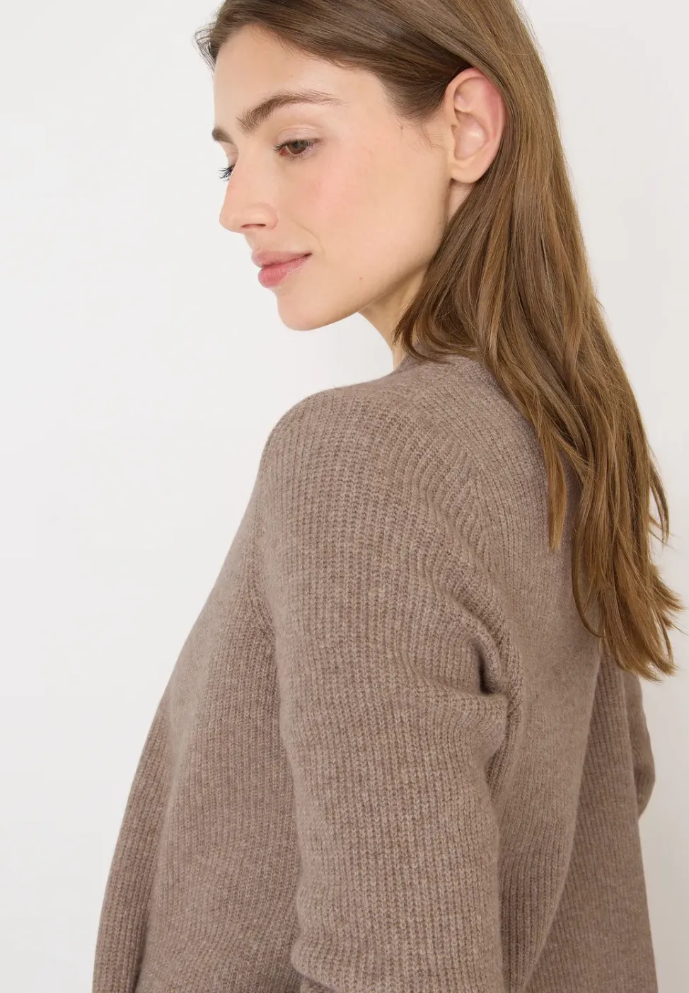 Cardigan ouvert structuré