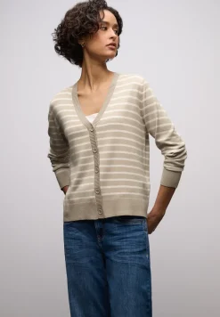 Cardigan rayé