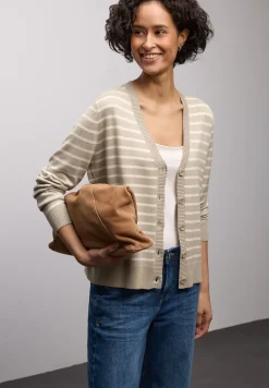 Cardigan rayé