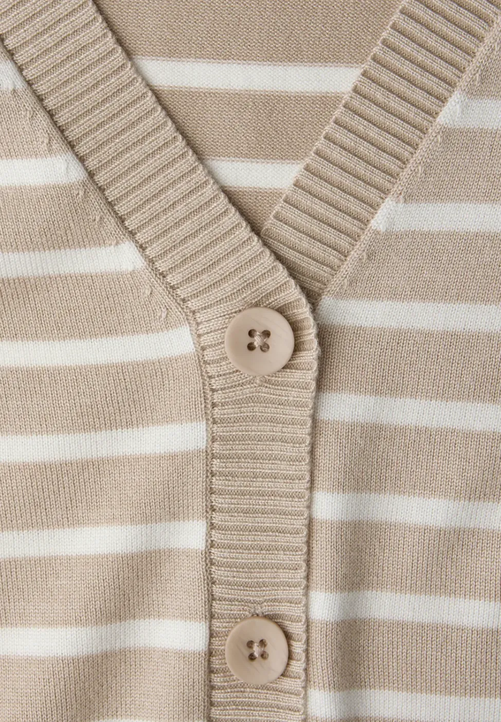 Cardigan rayé