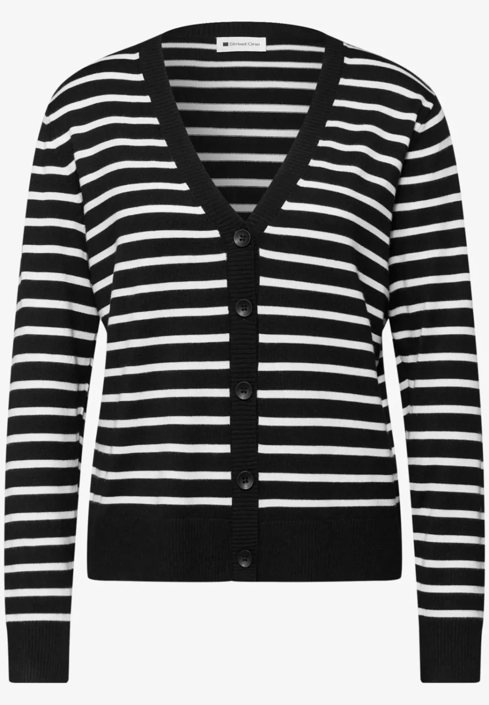 Cardigan rayé