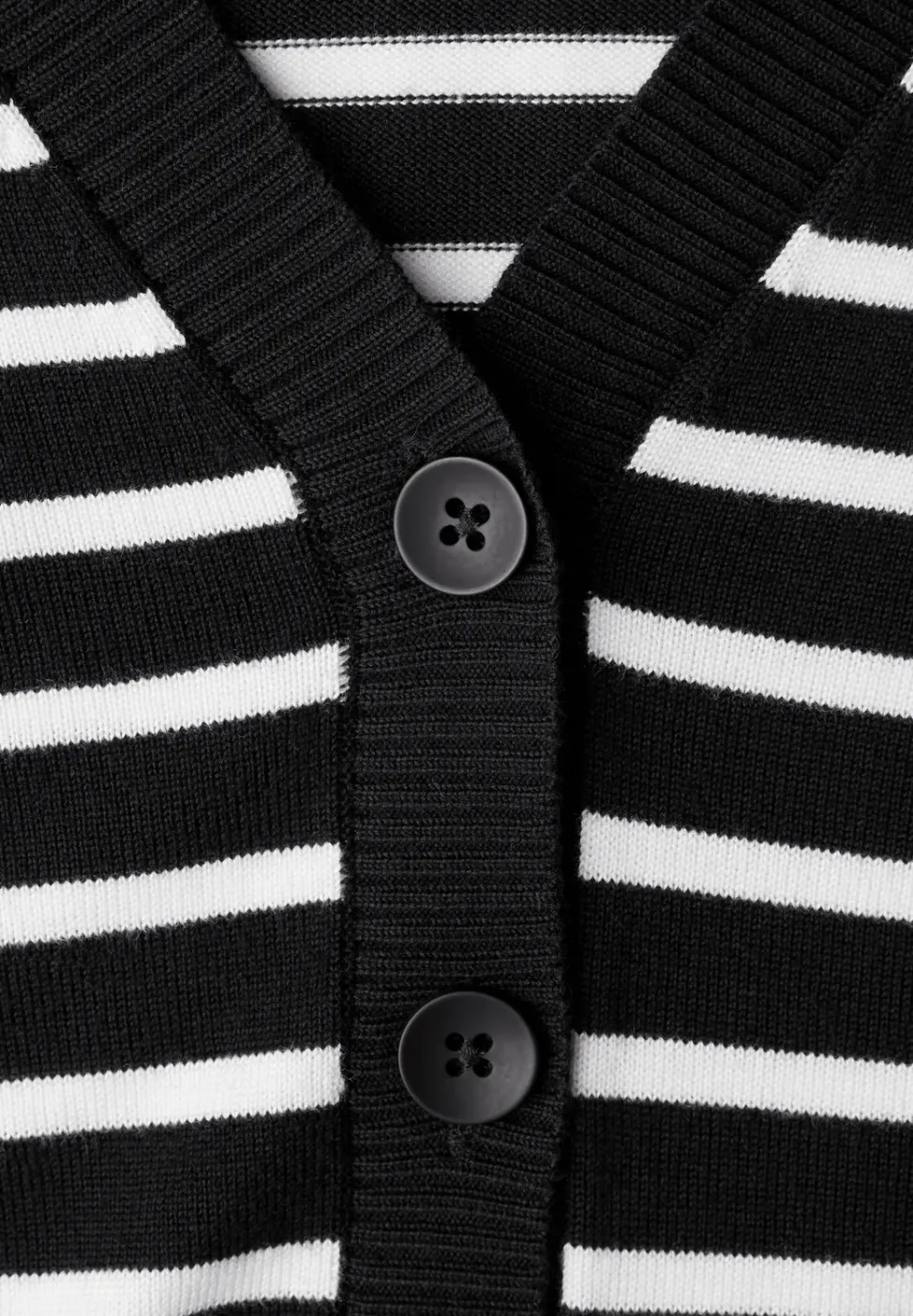 Cardigan rayé