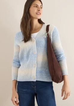 Cardigan Space Dye V-Neck