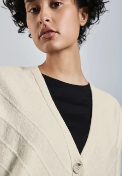 Cardigan structuré