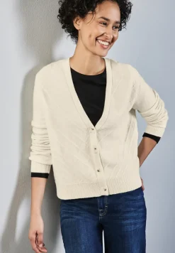 Cardigan structuré