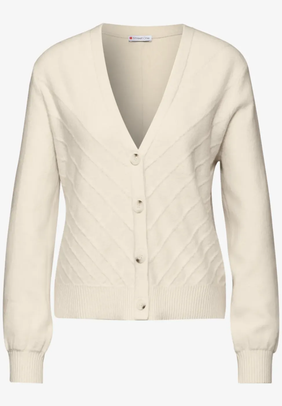 Cardigan structuré