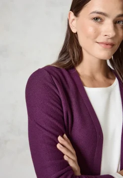 Cardigan structuré
