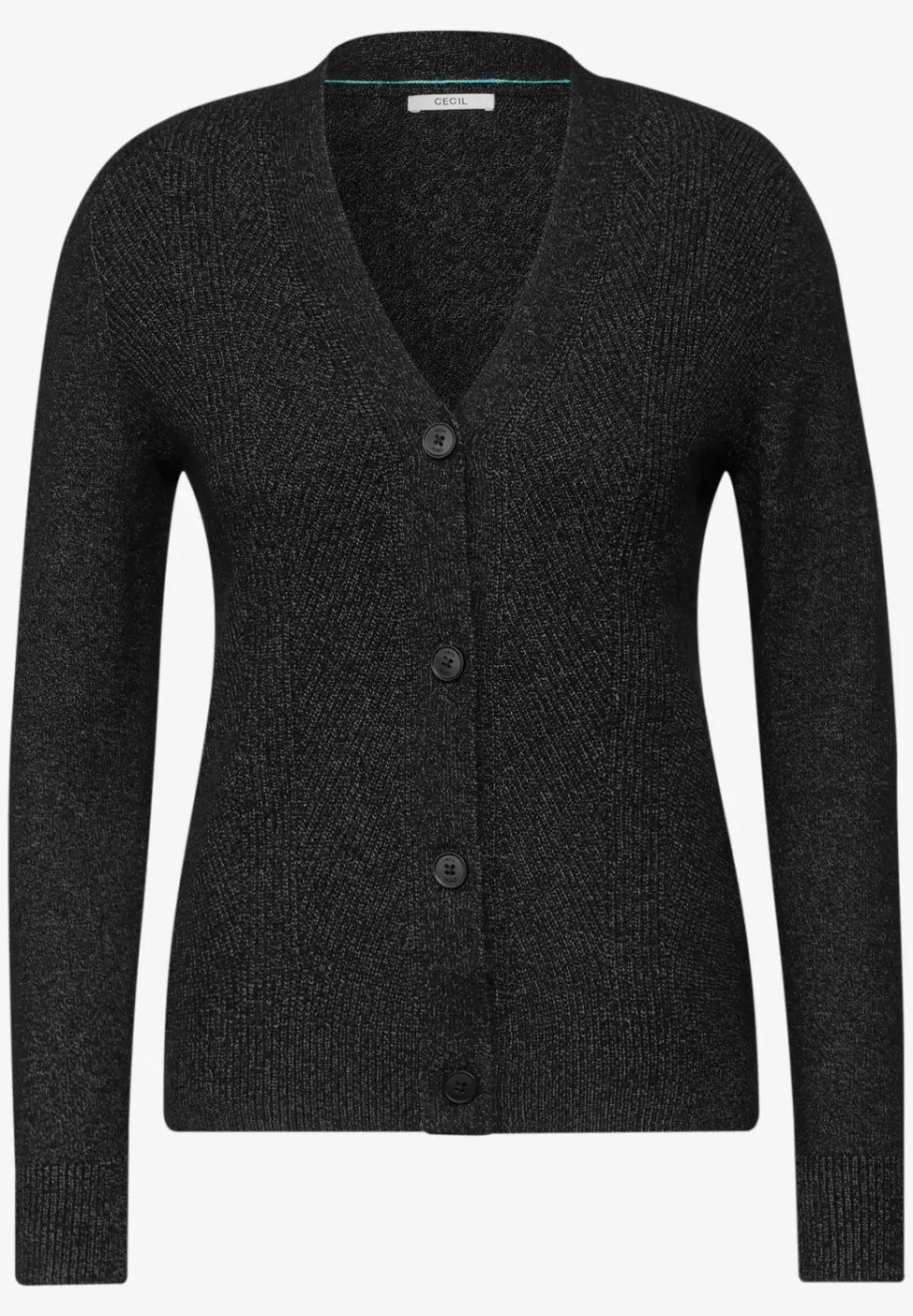 Cardigan à structure mixte