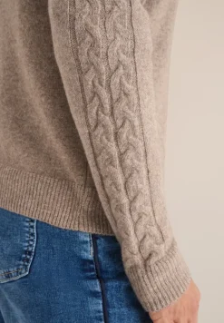 Cardingan avec détails en tricot