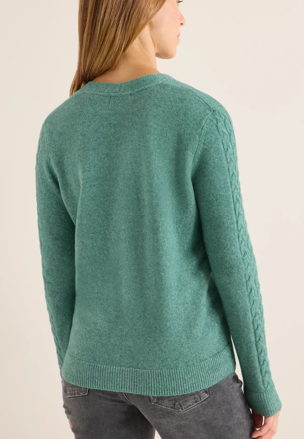Cardingan avec détails en tricot