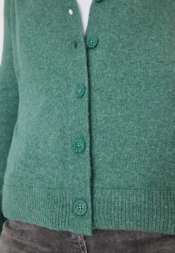 Cardingan avec détails en tricot