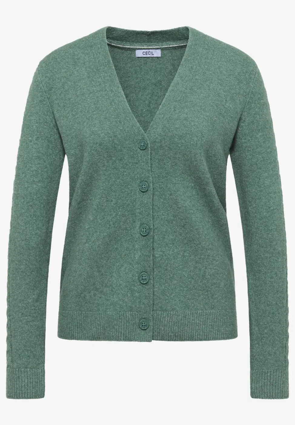 Cardingan avec détails en tricot