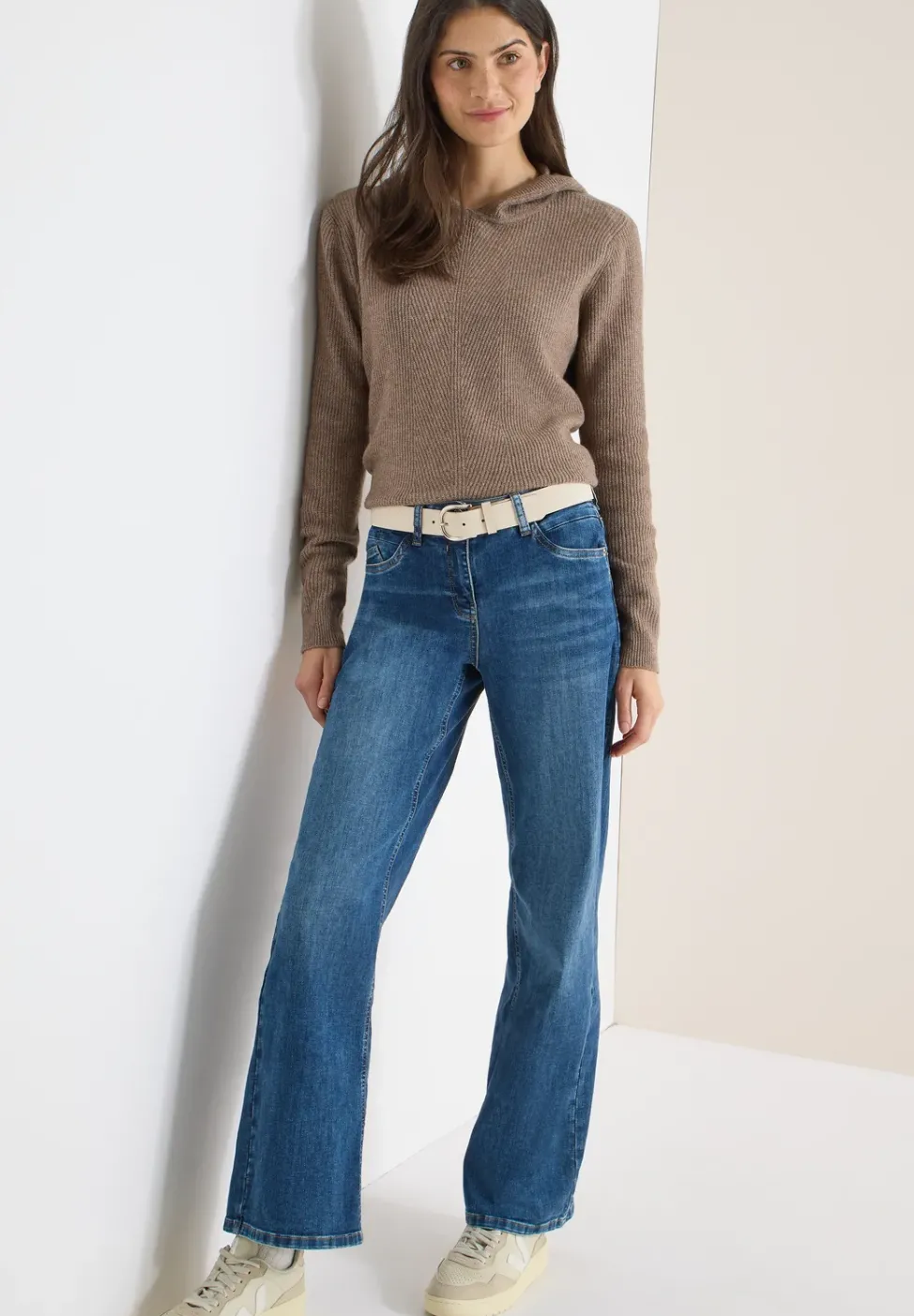 Ceinture au look daim