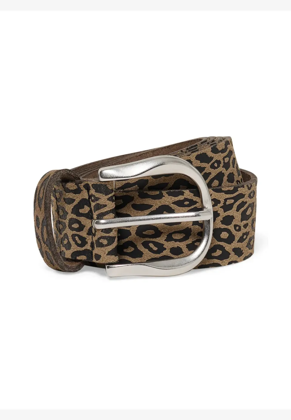 Ceinture avec motif léopard