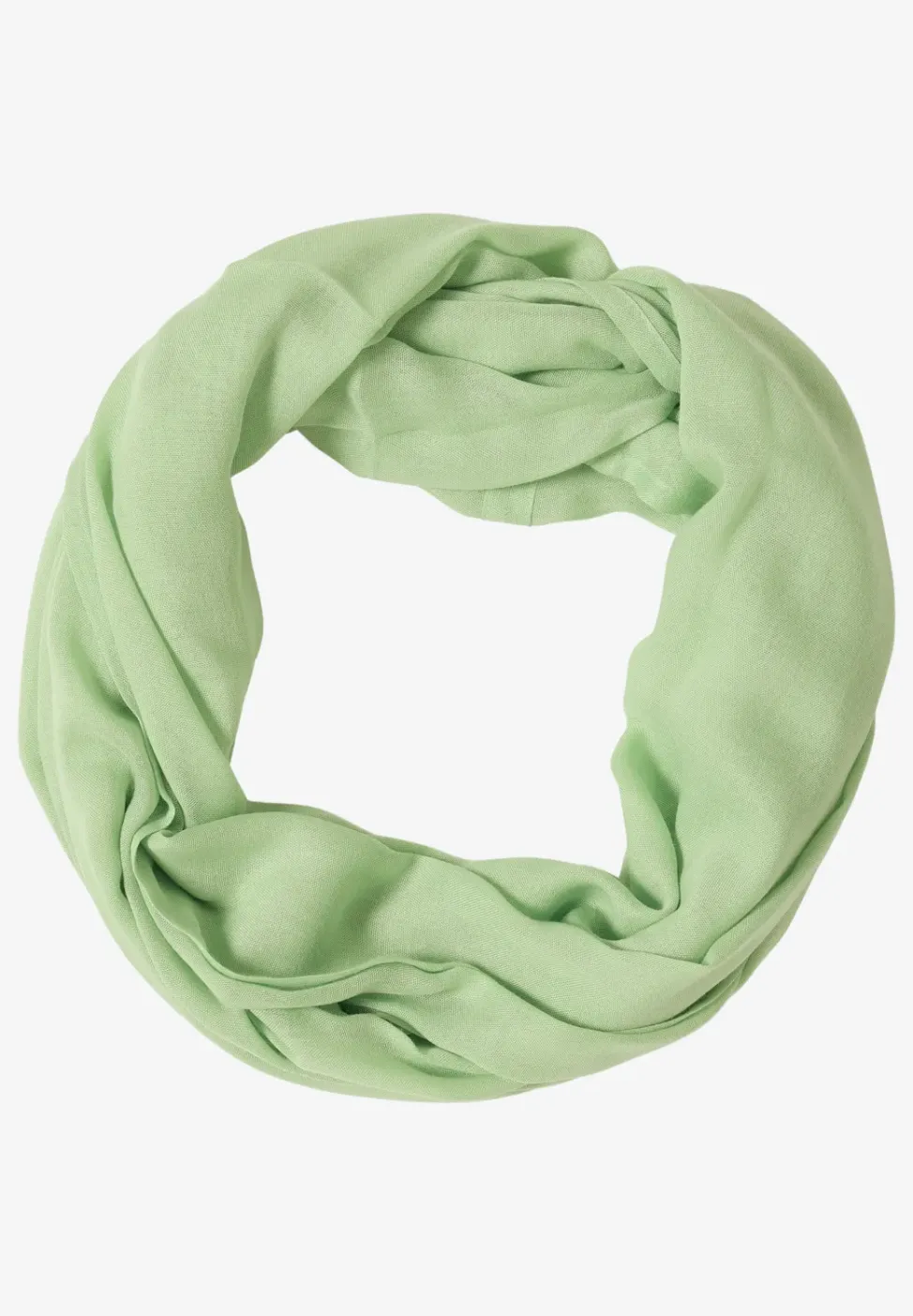 Écharpe loop en couleur unie