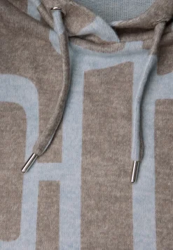Chemise à capuche à motifs