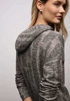 Chemise à capuche à motifs