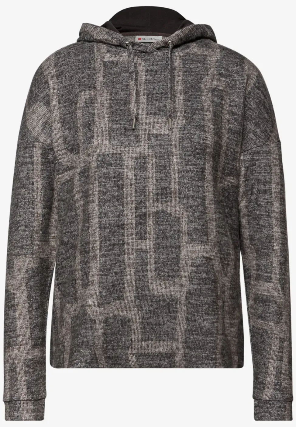 Chemise à capuche à motifs