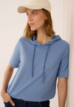 Chemise à capuche piquée