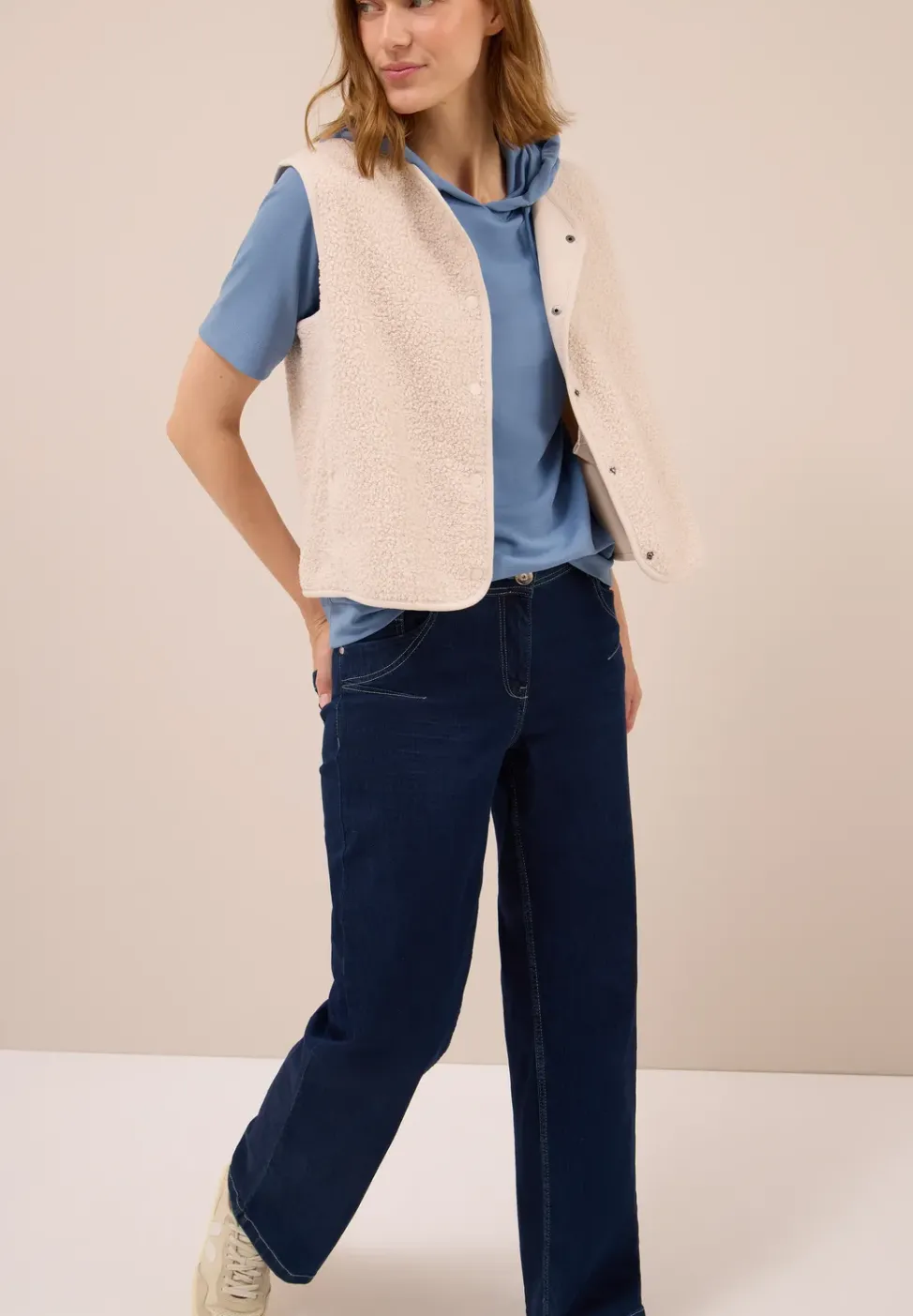 Chemise à capuche piquée