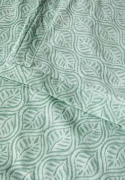 Chemise à look mélangé