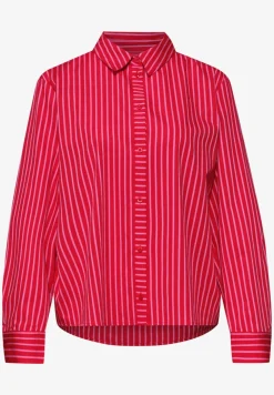 Chemise à manches longues à rayures