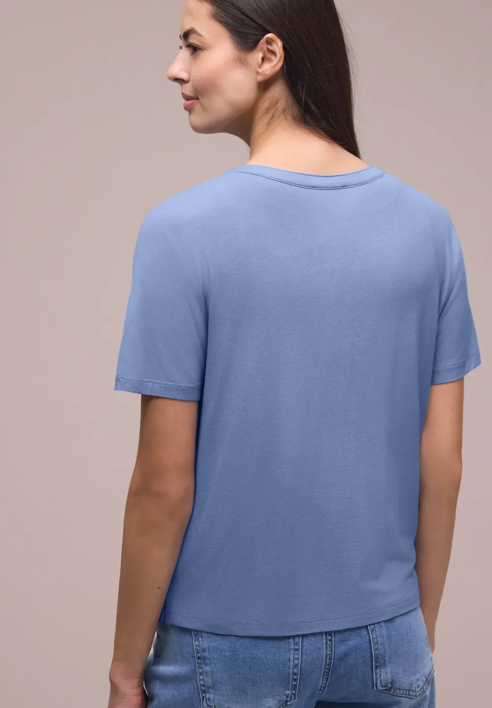 Chemise à épaules tombantes, style tunique