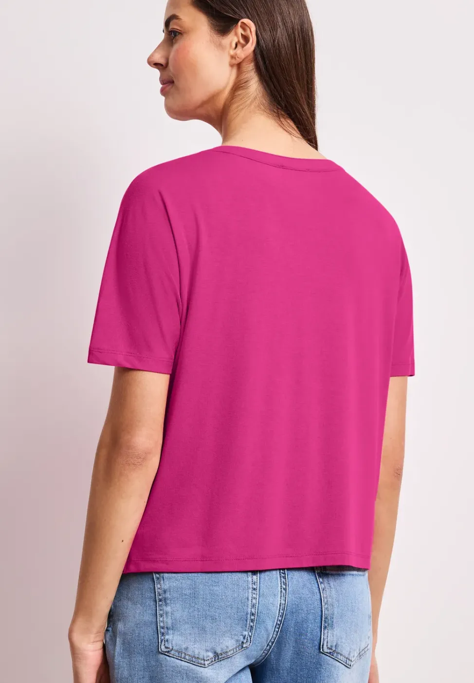Chemise à épaules tombantes, style tunique