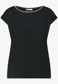 Chemise à épaules tombantes avec ruban décoratif