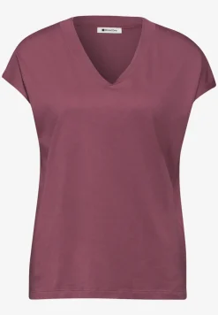 Chemise à épaules tombantes et col en V