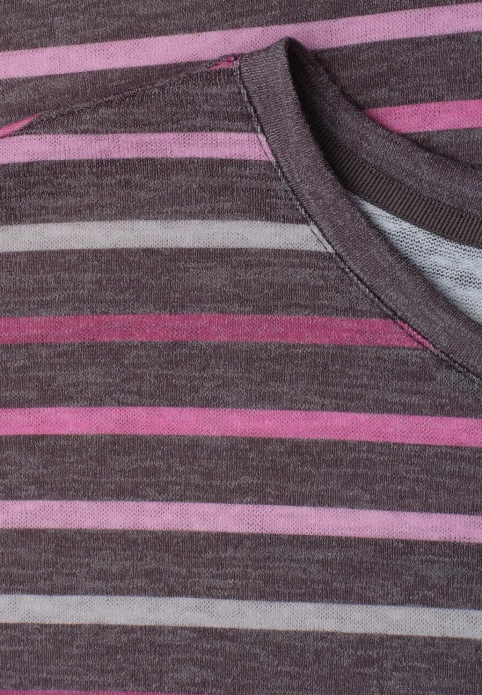 Chemise à rayures épaules Tombantes