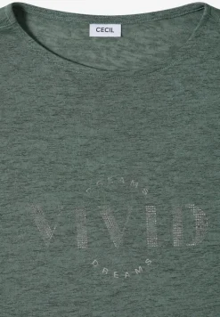 Chemise dropped shoulder aspect lin