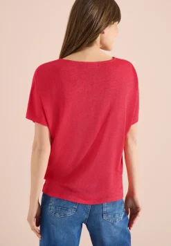Chemise dropped shoulder aspect lin
