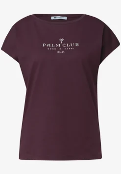 Chemise dropped shoulder avec wording