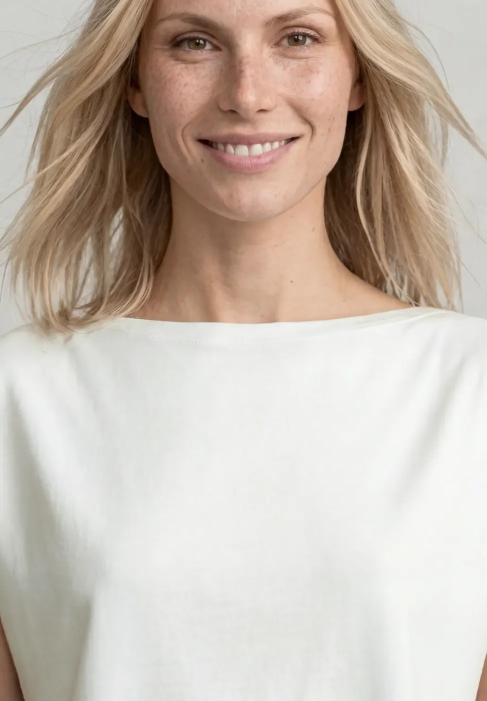 Chemise Dropped Shoulder avec fronces