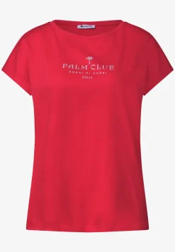 Chemise dropped shoulder avec wording