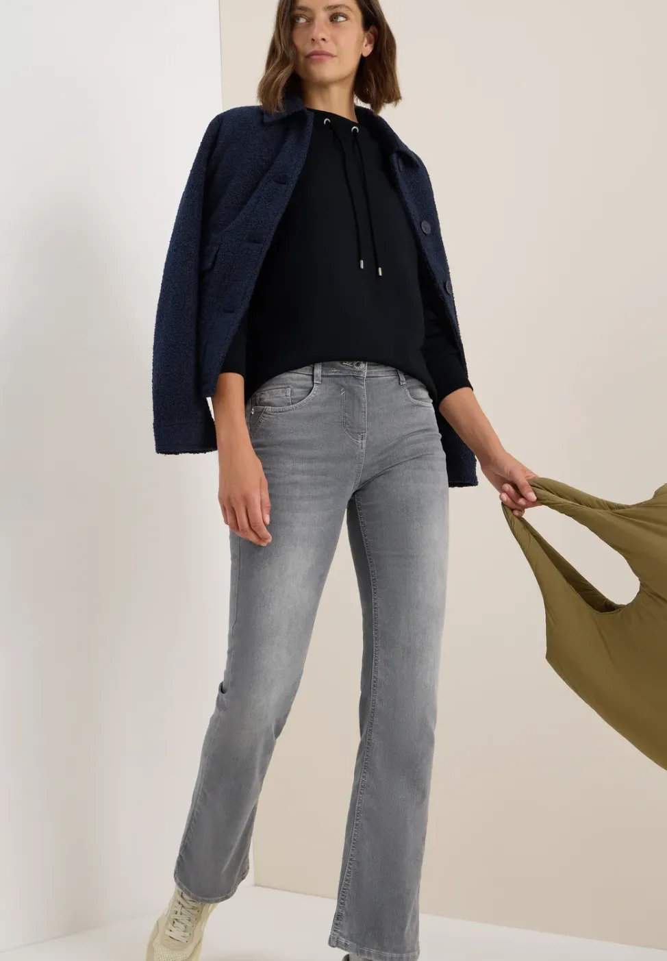 Chemise Funnel Neck