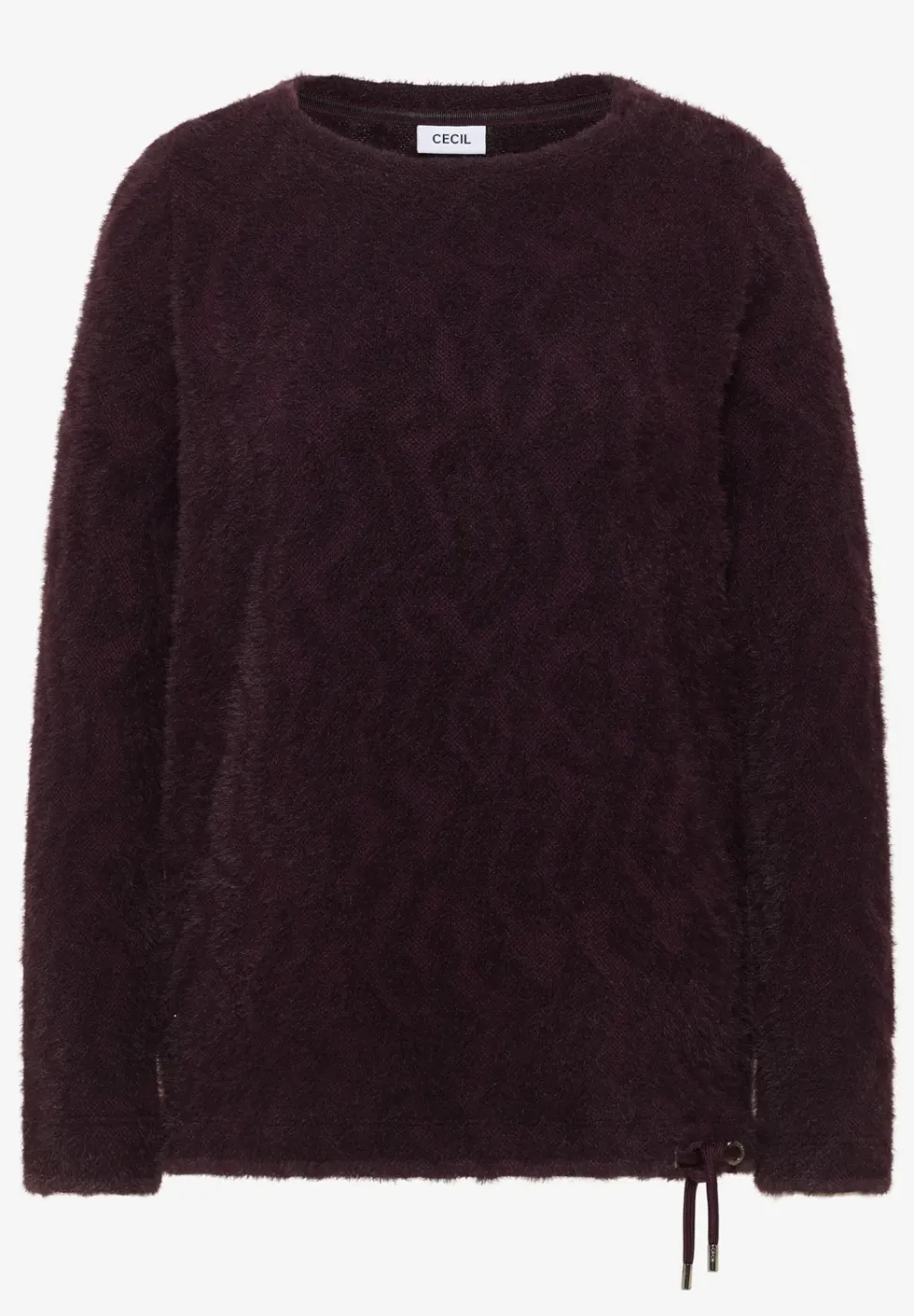 Chemise jacquard en fil de plume