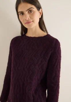 Chemise jacquard en fil de plume