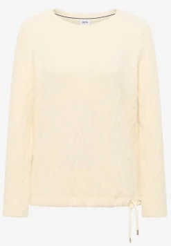 Chemise jacquard en fil de plume