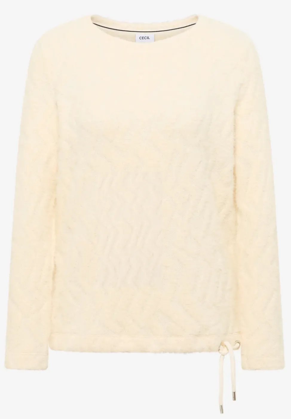 Chemise jacquard en fil de plume
