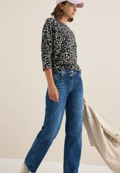 Chemise jacquard mélangée
